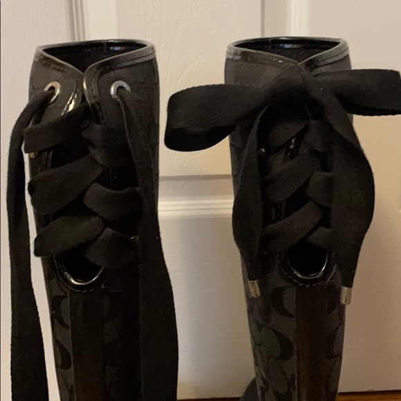 COACH Triste Rain Boots - Picture 8 of 8